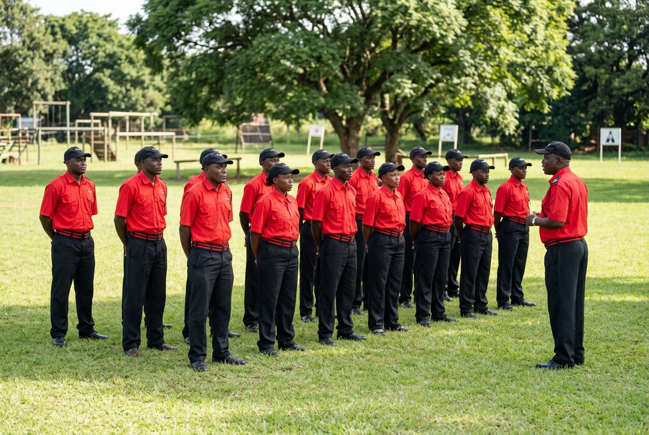 City Watch security guards in training